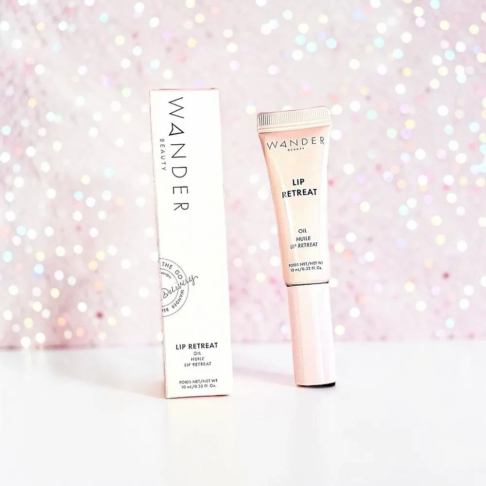 WANDER BEAUTY Lip Retreat Oil in Skinny Dip 0.33 fl Oz New In Box